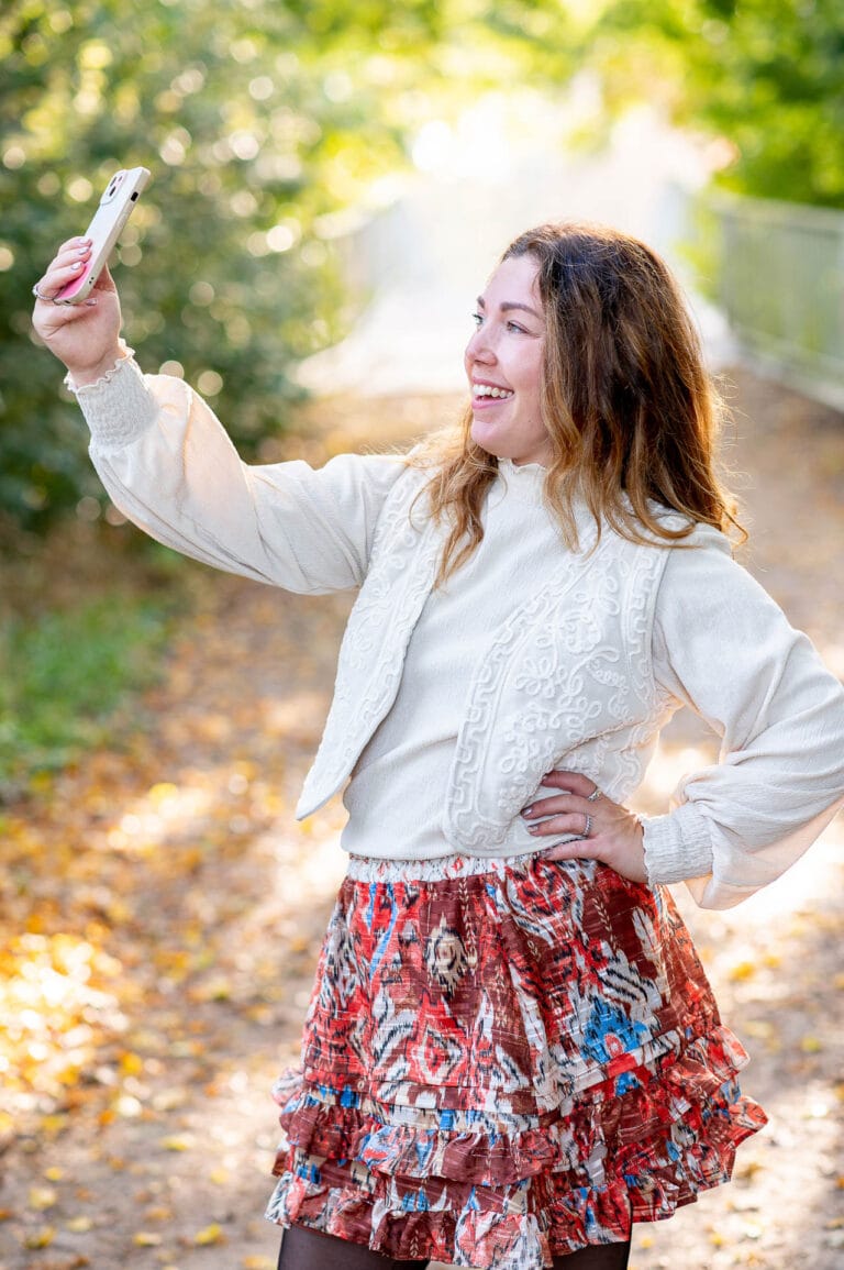 Influencer fotoshoot