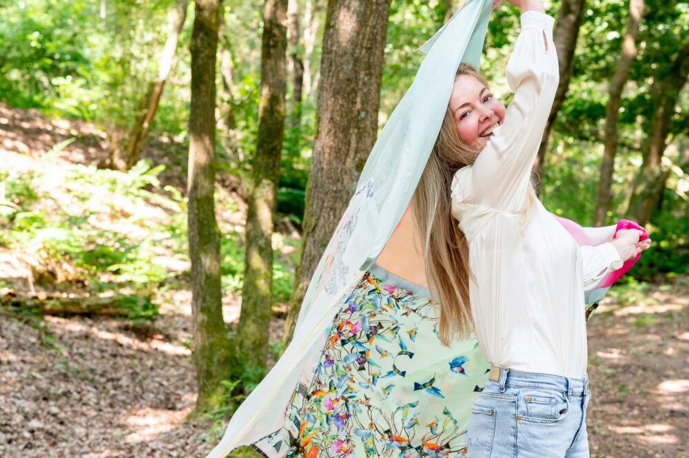 Personal Branding Fotoshoot in het bos met Liesbeth - Coach